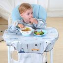 Baby Eating Dining Chair Bib Cover Anti-Dirty Feeding