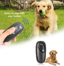 Ultrasonic dog repeller training device handheld