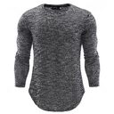 New Autumn And Winter Round Neck Slim Long-sleeved
