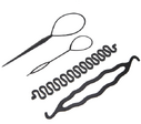 Braid Hair Sponge Coil Rod Double Hook Dish