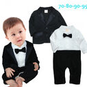 Baby boy gentleman dress long sleeve suit