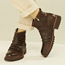 Cowboy boots leather high top Martin