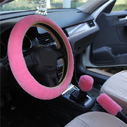 Winter Wool Car Cover Plush Steering Wheel