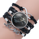 Game Of Throne Bracelet House Stark Wolf Head