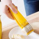Kitchenware Banana Slicer Stainless Steel Cut Ham Sausage
