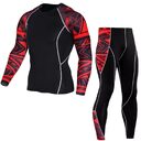 Men's Fashion And Comfort Printed Long Sleeve Gym