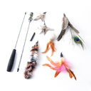Funny cat pole toy