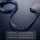 Baseus Flat Glowing 2.4A USB Cable For Xs