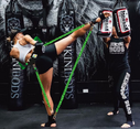 150 lbs Resistance Elastic Boxing Gloves Crossfit Training