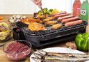 Factory directly for household barbecue square non-smoking electric