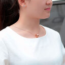 Rose Gold titanium screw screwdriver Necklace 18K plating