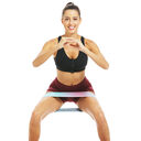 Fitness elastic band buttocks resistance