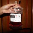 Transparent Food Grade PVC Drink Beverage Bag Vampire