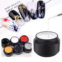 Nail Elastic Drawing Oil Gum Spider Creative Painting