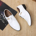 Formal Mens Dress Shoes Genuine Leather Black Luxury
