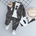 British small suit children's gentleman three-piece
