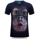Spring And Summer New Men's Short Sleeved Print