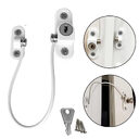 Window Security Chain Lock Cable Restrictor Multifunctional Door