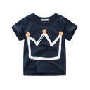 Summer New Boys' Short Sleeve T-shirt Children's