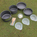 Outdoor Portable Cookware Camping Hiking Picnic Non-stick Cooking