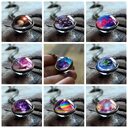Nebula Galaxy Double Sided Pendant Necklace