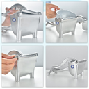 Portable Household Aluminum Alloy Manual Juicer Squeezer Fruit