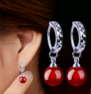 Fashion Stud Earrings Jewelry Agate