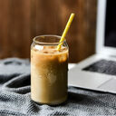 Creative glass cans cup coffee