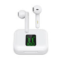 Wireless semi-in-ear headphones