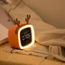 Rechargeable Alarm Clock Night Light Digital Electronic