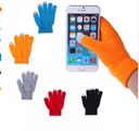 Touch screen gloves warm knit wool winter