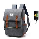 Vintage men women canvas backpacks school bags