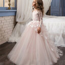 Princess dress flower girl evening