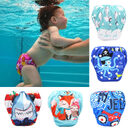 Children cartoon swimming trunks