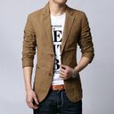 Men Blazer Fashion Slim casual for Brand Mens