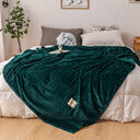 Single layer blanket milk fleece