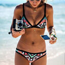 Brazilian bikini swimsuit women swimwear for geometric maillots