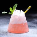 Glass cocktail wine