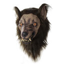Werewolf Costume Party Mask Halloween Simulation Animal Rotate