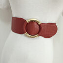 Coat belt women's wide