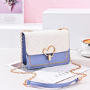 Chain student cross-body bag