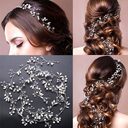 Wedding Hair Accessories Crystal Pearl