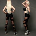 Breathable Sexy Women Fitness Leggings High Waist Training
