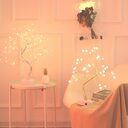 Christmas Decoration Night Light LED Pearl Tree Starry