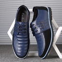 Men's Leather Shoes Korean Casual First Layer Cowhide