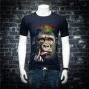 3D short sleeve T-shirt men