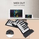 Portable Roll Up Piano 88 Keys Pure Musical