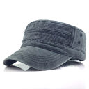 Flat cap male military hat