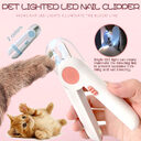 LED Light-Emitting Professional Pet Nail Clippers Dog Cat