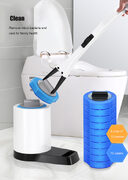Toilet Brush Without Dead Angle Cleaning Disposable Household